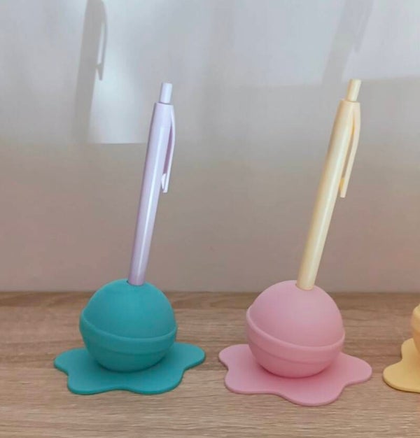 3D Lollipop penhouder
