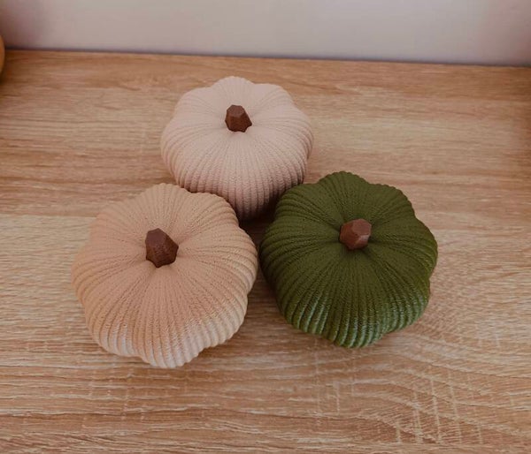 3D retro 'basic' pompoen S