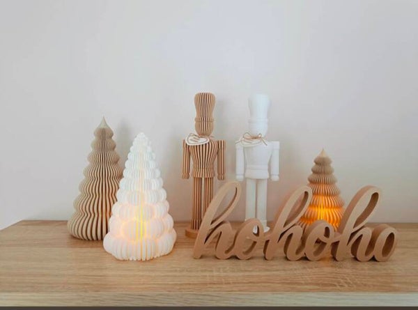 3D Nutcracker japandi