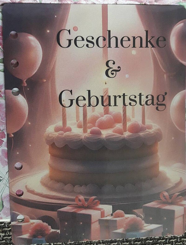Deckblatt "Geschenke & Geburtstag"