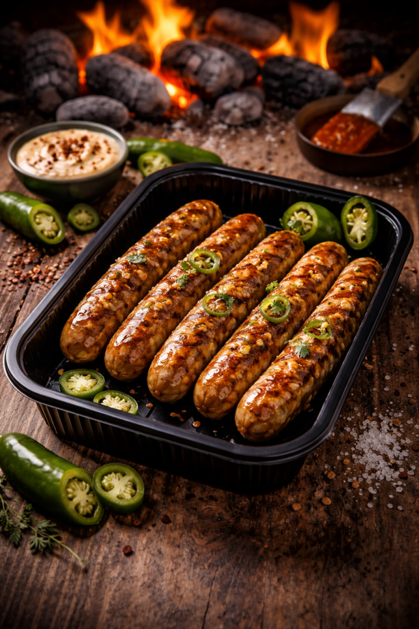BBQ Jalapeno worst 5 stuks