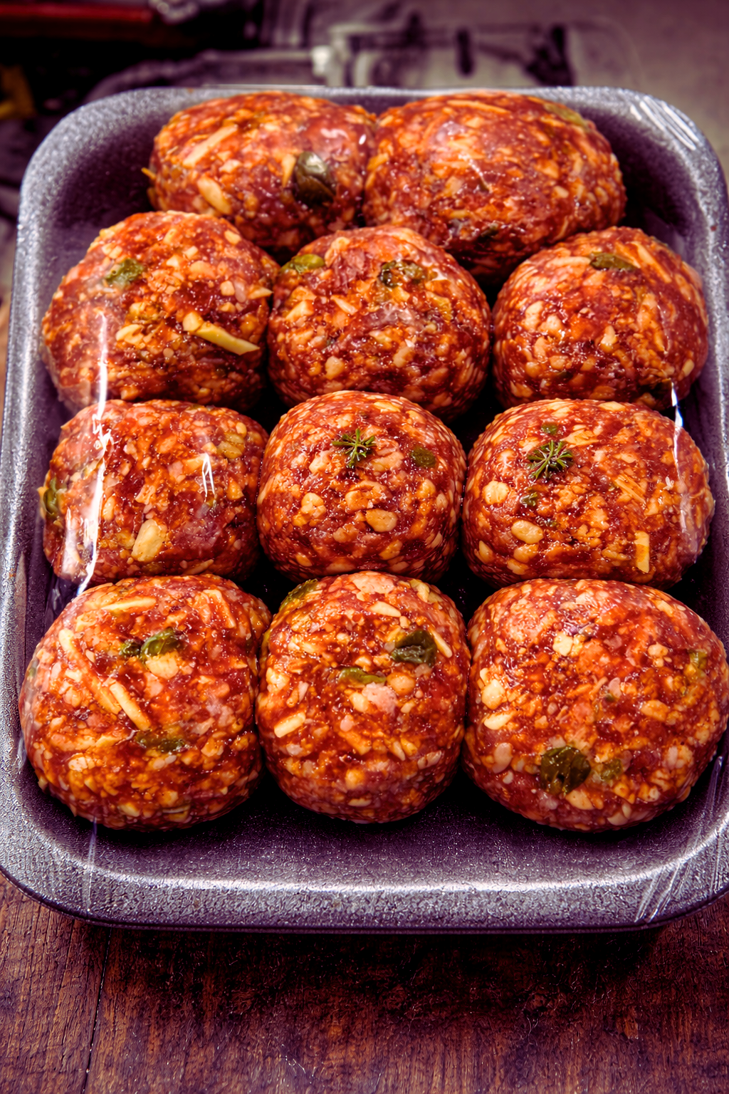 BBQ Veense Carpaccio balletjes