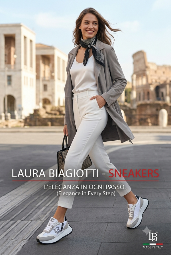 Sneakers donna firmate Laura Biagiotti