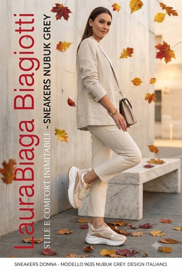 Sneakers donna firmate Laura Biagiotti