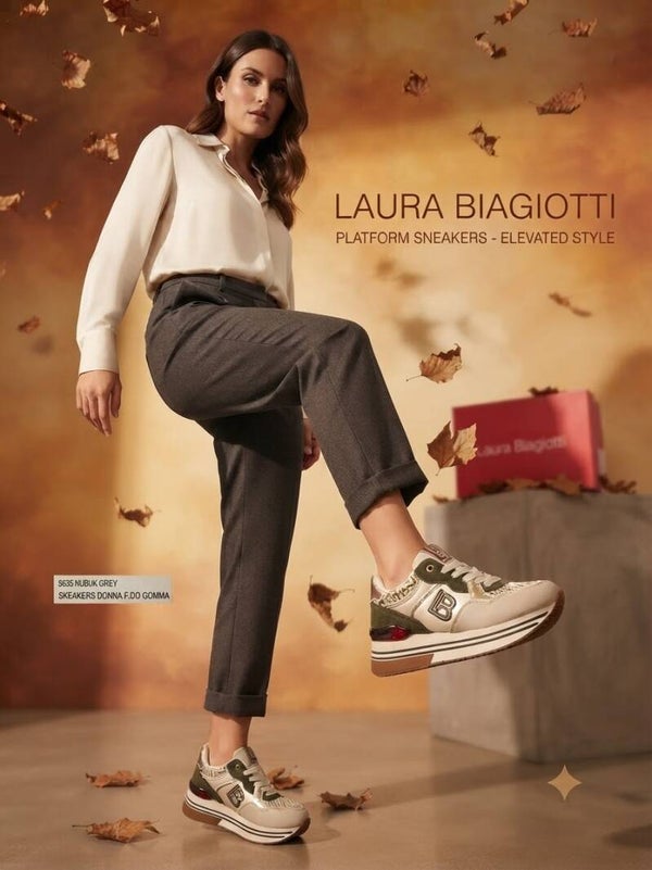 Sneakers donna firmate Laura Biagiotti