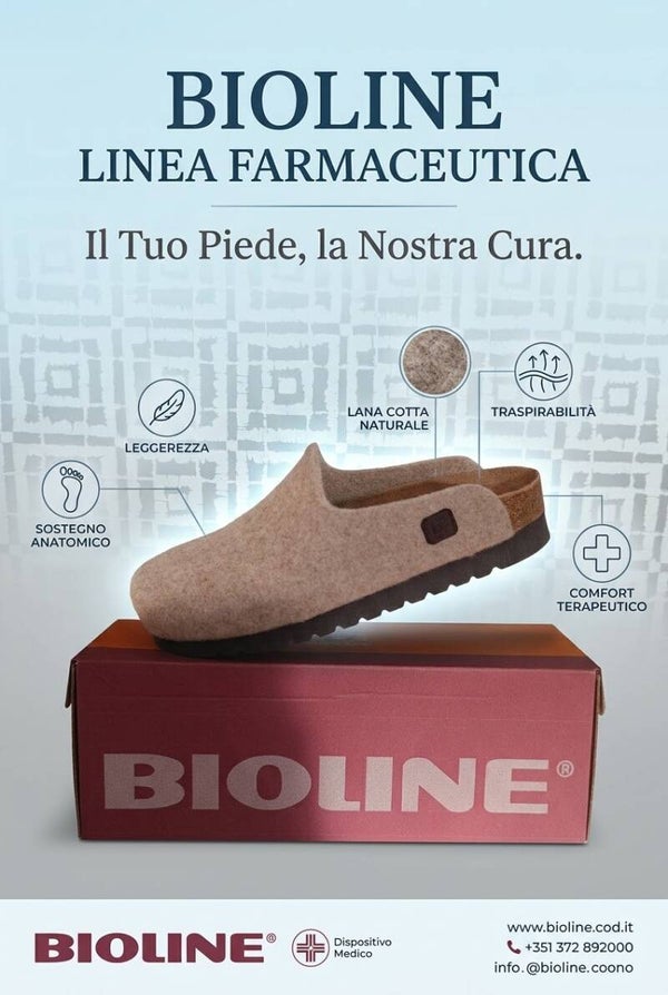 BIOLINE pantofole linea Farmaceutica