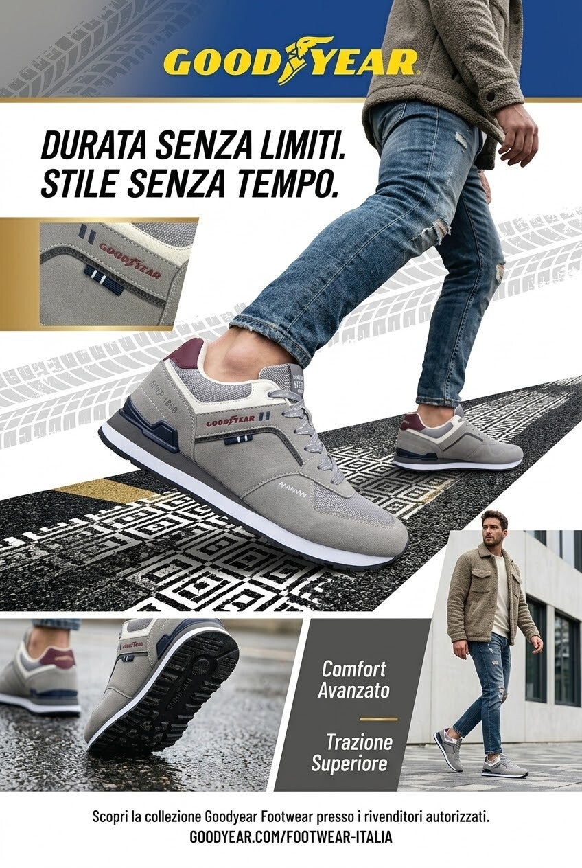 Sneakers uomo firmate GOODYEAR