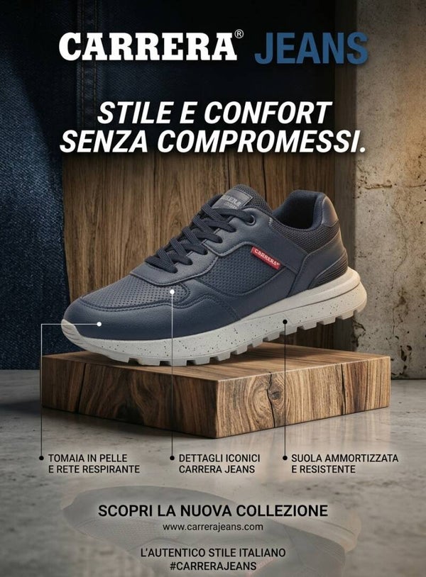 Sneakers uomo firmate CARRERA JEANS