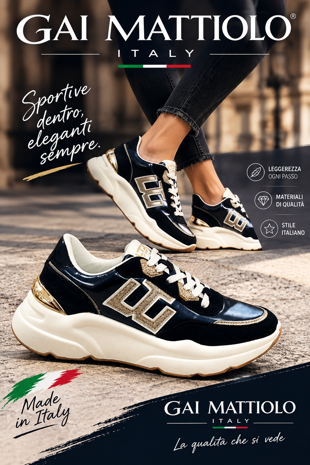 Gai Mattiolo sneakers donna