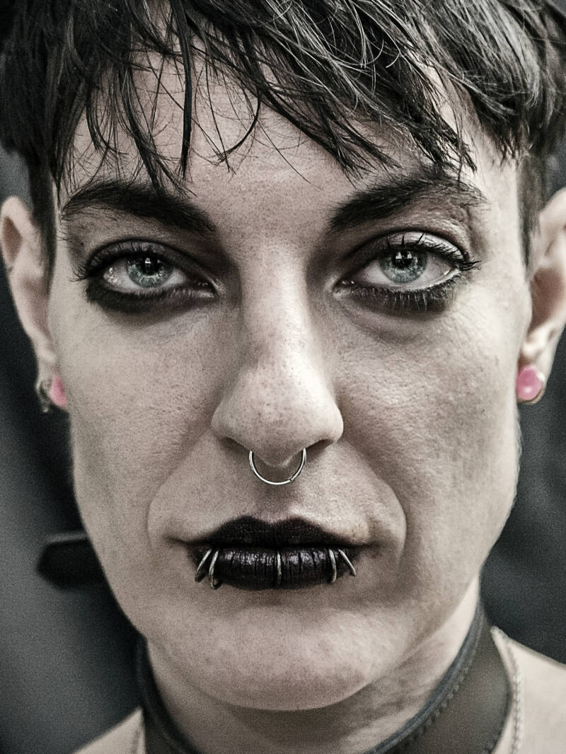 Sven Fauth - Fotoshooting mit Alice D. Bitchcraft