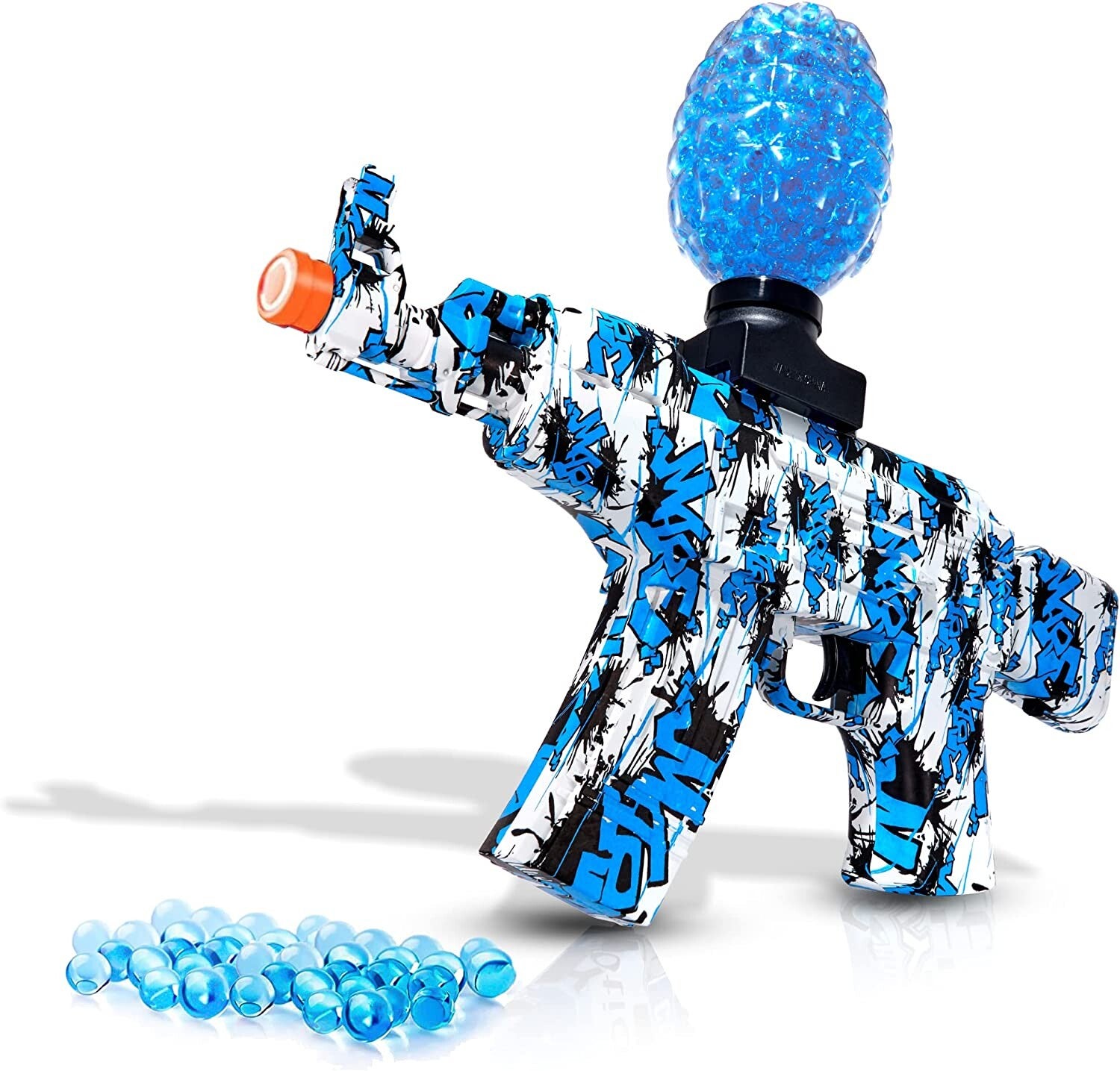 Gel Blaster – Gelblaster + 1000 kogels – Automatische Spetterballen – Blauw – NIEUW!
