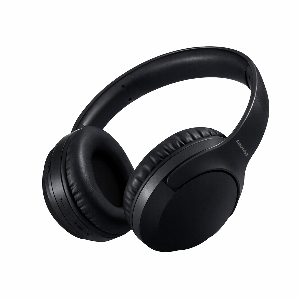 Draadloze Noice Canceling Koptelefoon - Bluetooth - Zwart