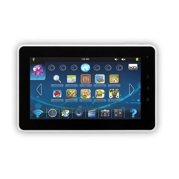A SHOWMODELLEN - Kurio 7 inch ANDROID TABLET + Kinder Software ONDERSTEUND GEEN YOUTUBE – GROEN !