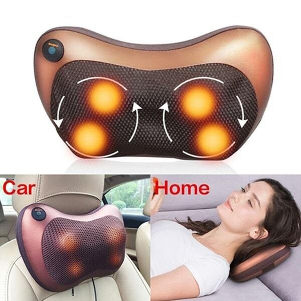 Massage Pillow Kussen voor Thuis & in de Auto – NIEUW!