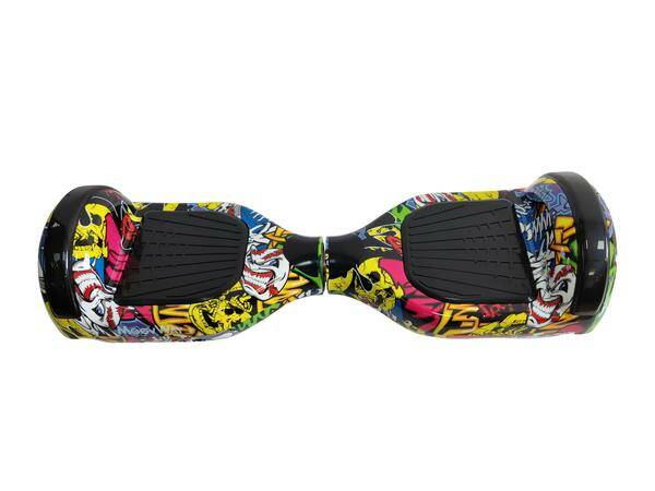 MOOVWAY Hoverboard incl LED LICHT Graffiti NIEUW!