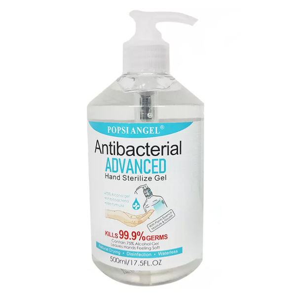 Popsi Angel Handgel 500 ML met Pompje 75% Alcohol