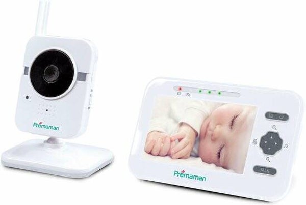 A SHOWMODELLEN! Premaman (Fabrikant Alecto) Beeldbabyfoon met Camera !