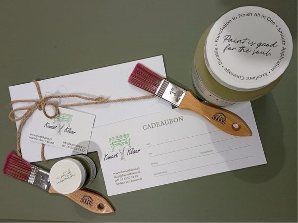 Cadeaubon Kwast & Klaar