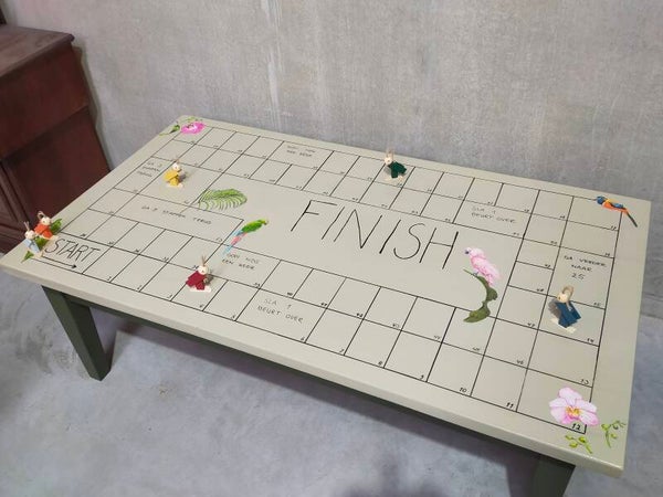 Salontafel met spel