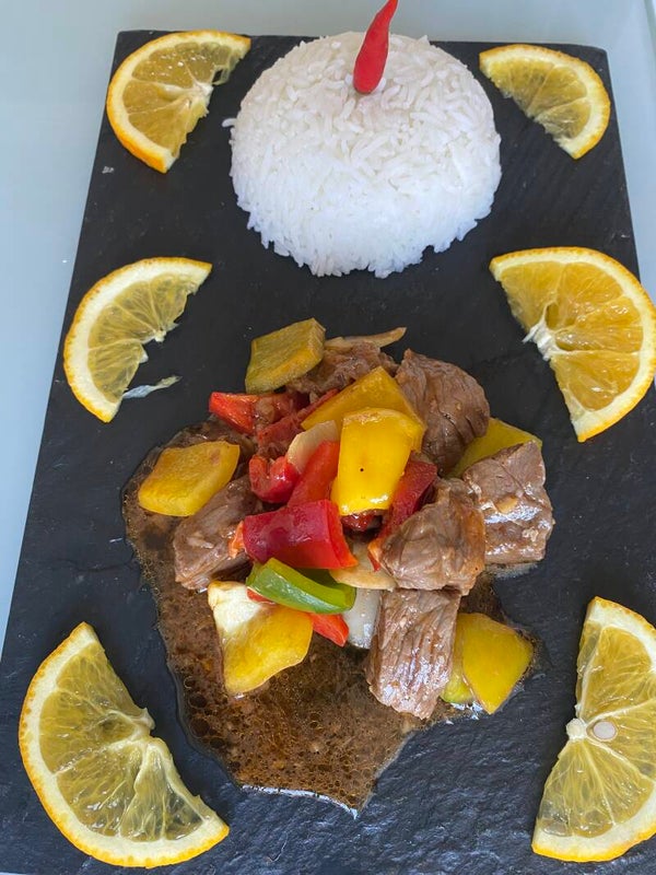 Boeuf aux légumes croquants - riz Vietnamien en accompagnement