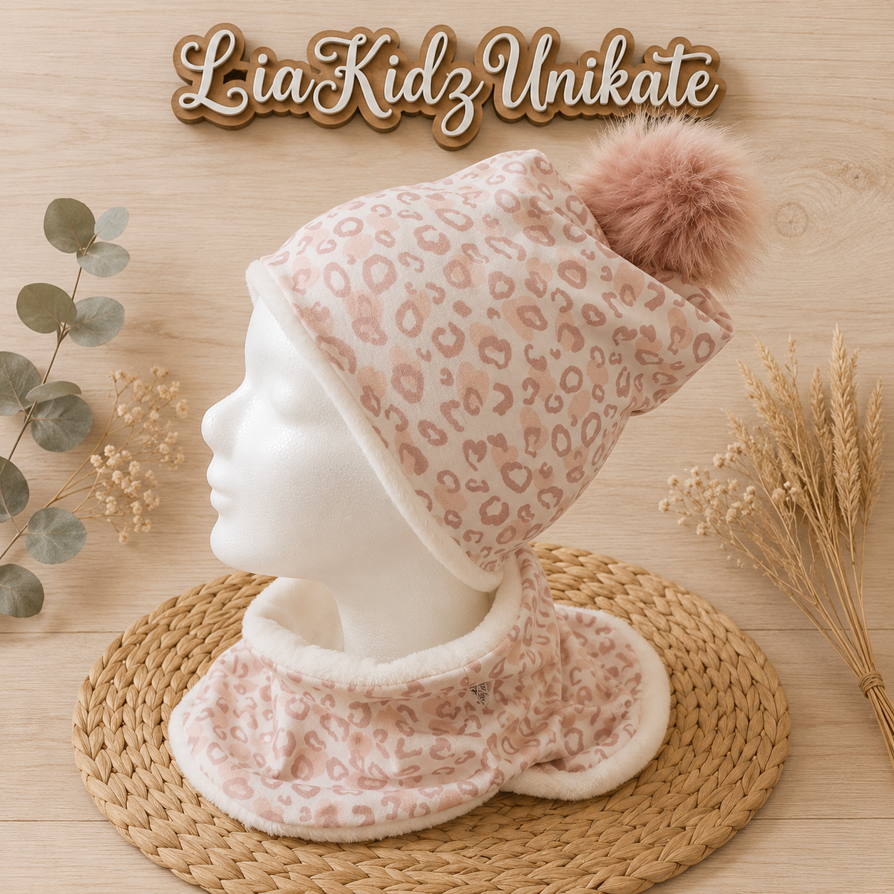 Gefütterte Beanie
