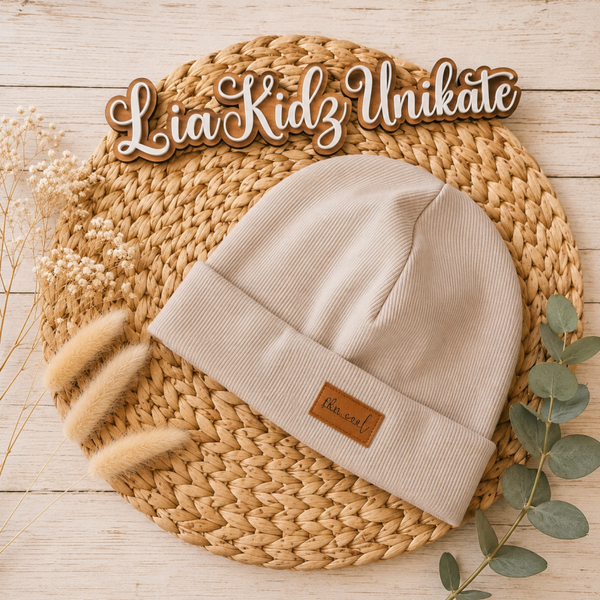 Beanie mit Umschlag