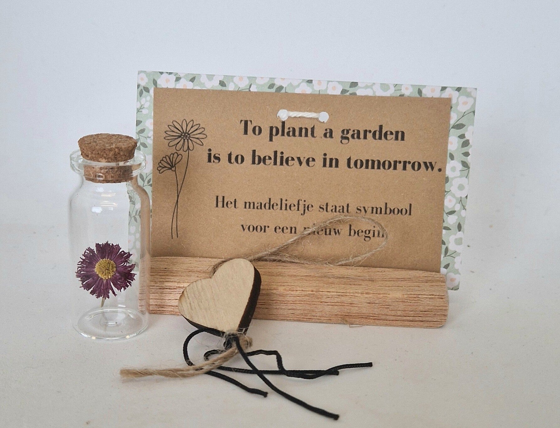 wensflesje 'nieuw begin'