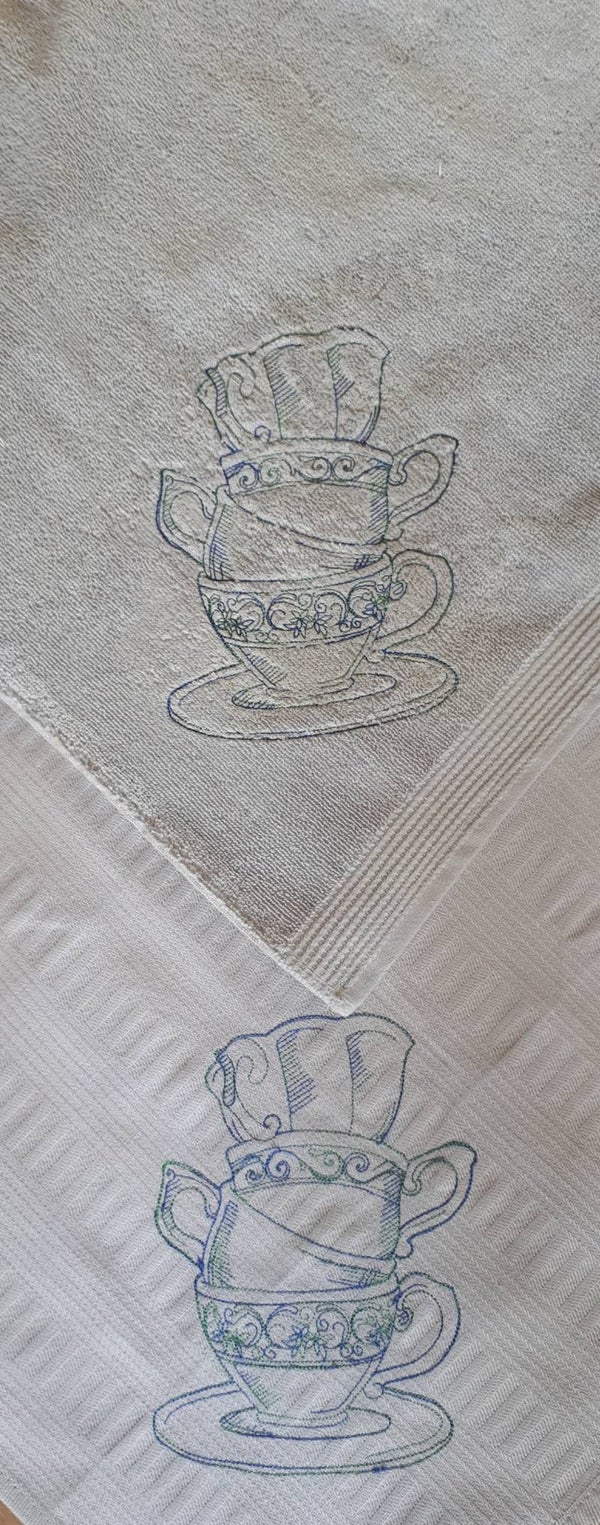 Handdoeken en theedoeken set 1