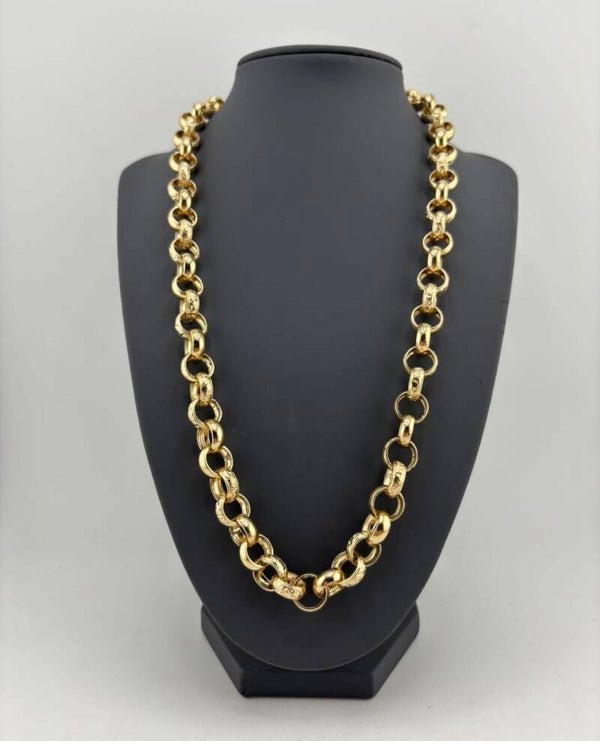 Belcher Chain 23.5”, 9ct Gold
