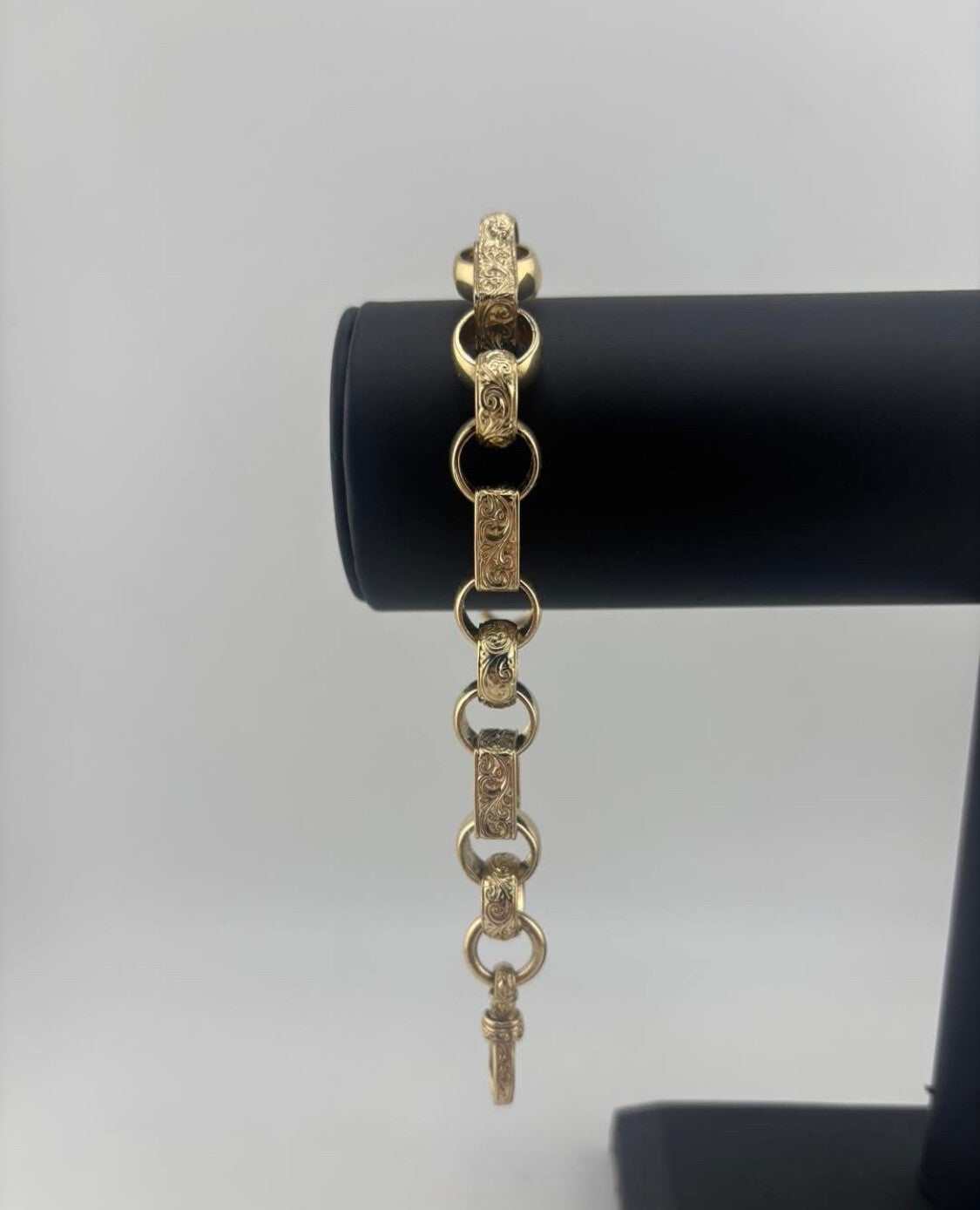 XL Gypsy Link Bracelet 9", 9ct Yellow Gold