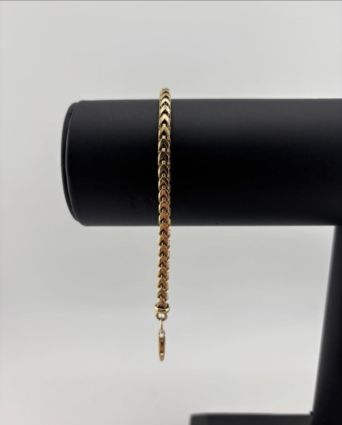 Franco Bracelet 8", 9ct Yellow Gold