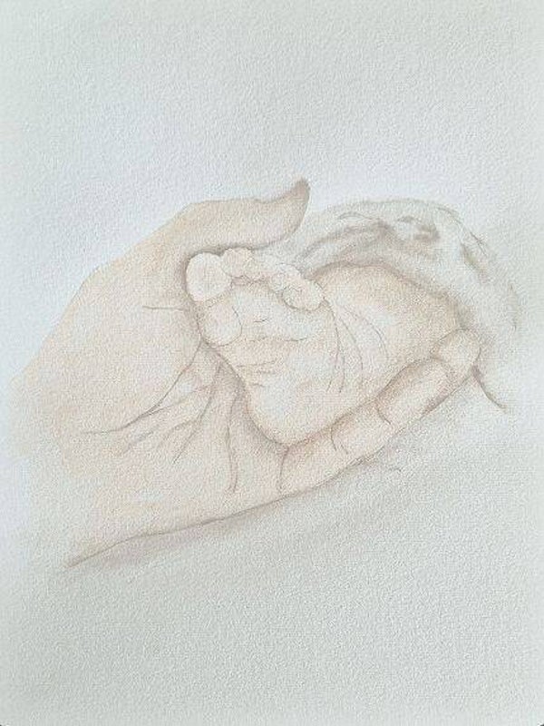 Doopkaart/geboortekaart in A4 of A5