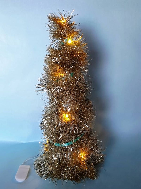 ALbero di Natale "Oro" con LED