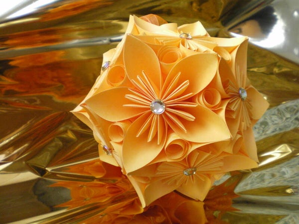 Kusudama "Classica"- pallone di fiori di carta, decorazione, regalo