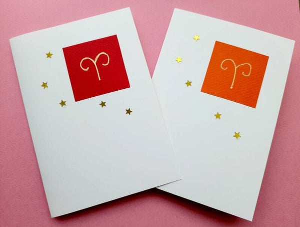 Biglietto d'Auguri "Zodiacus" Ariete