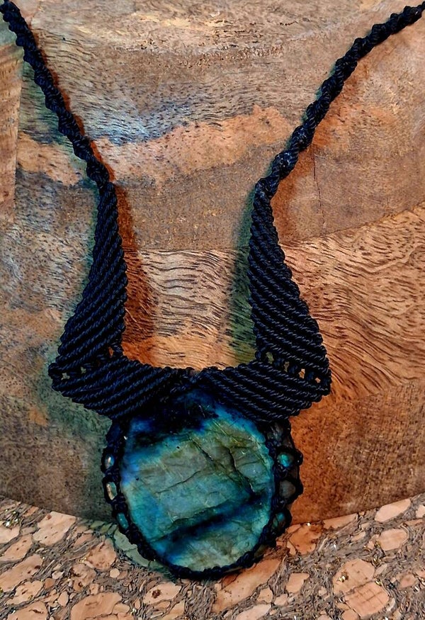 Collier Labradorite amitié et protection