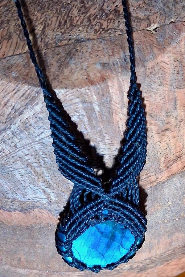 Collier Labradorite- amitié et protection