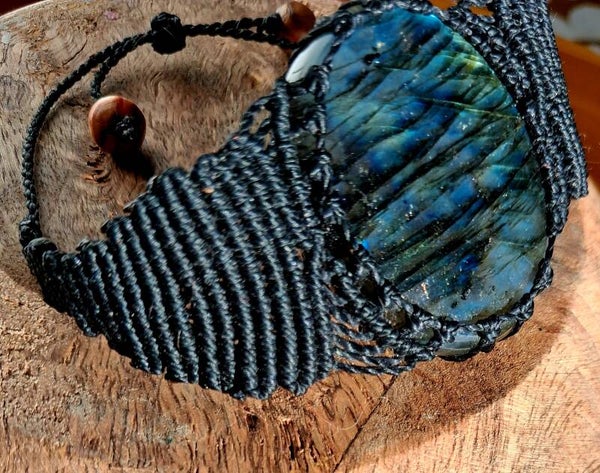 Bracelet labradorite