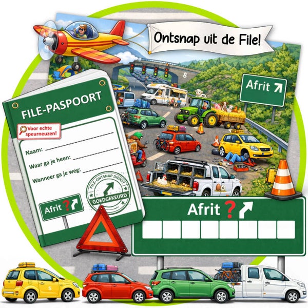 Reisspel - 'Ontsnap uit de File' versie 6-7