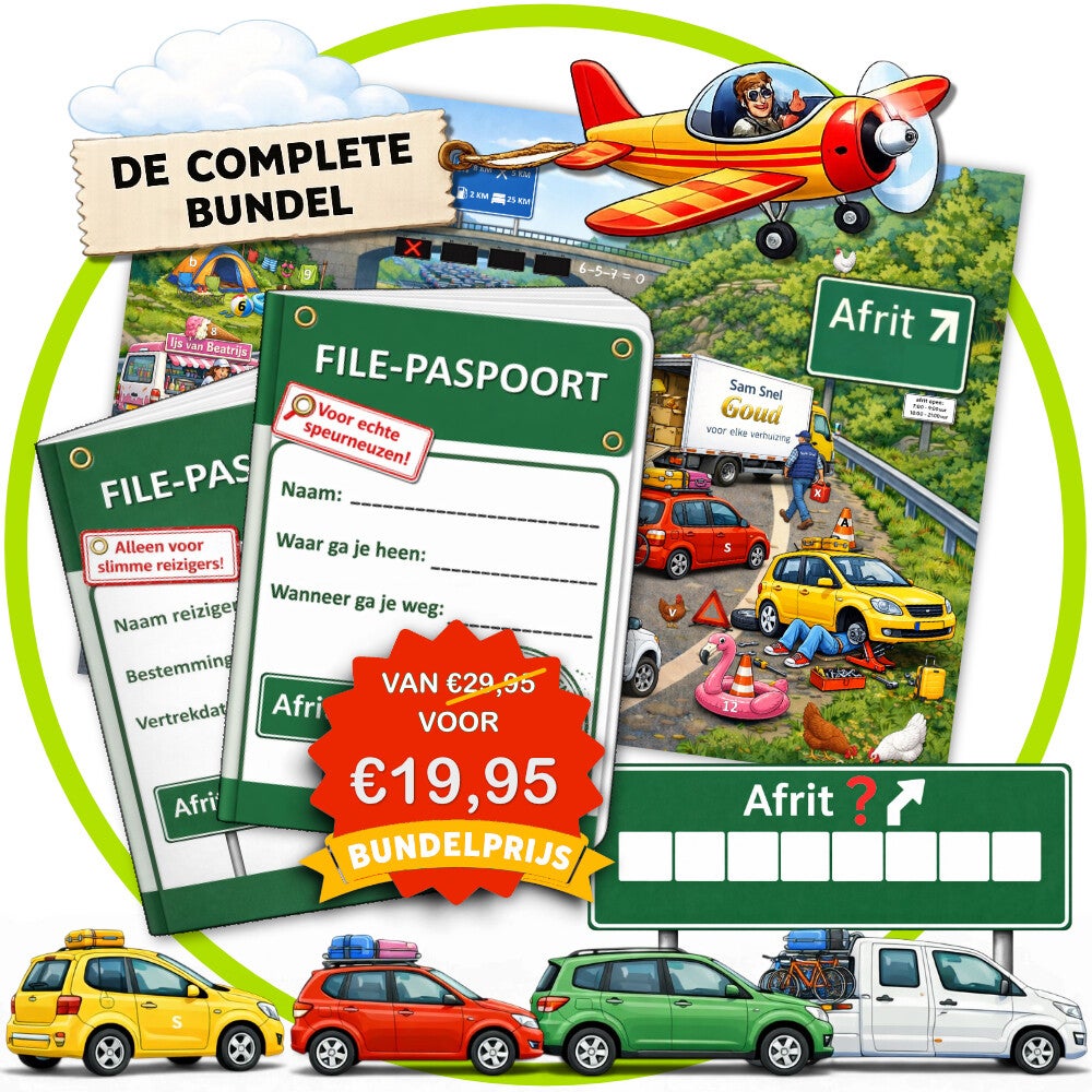 Reisspel BUNDEL- 'Ontsnap uit de File'