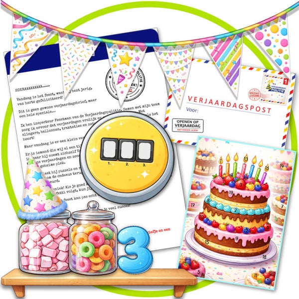 Het Confetti Mysterie - Meedenk Editie