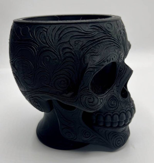 Décoration Halloween tête de mort