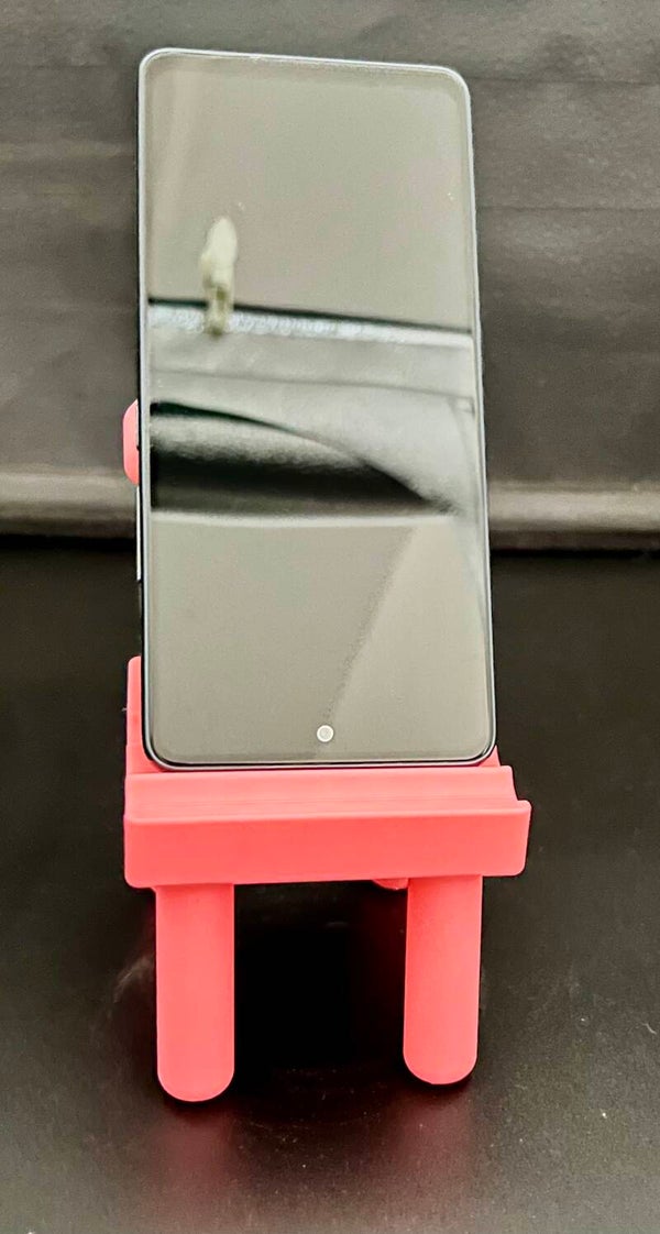 Support téléphone chaise