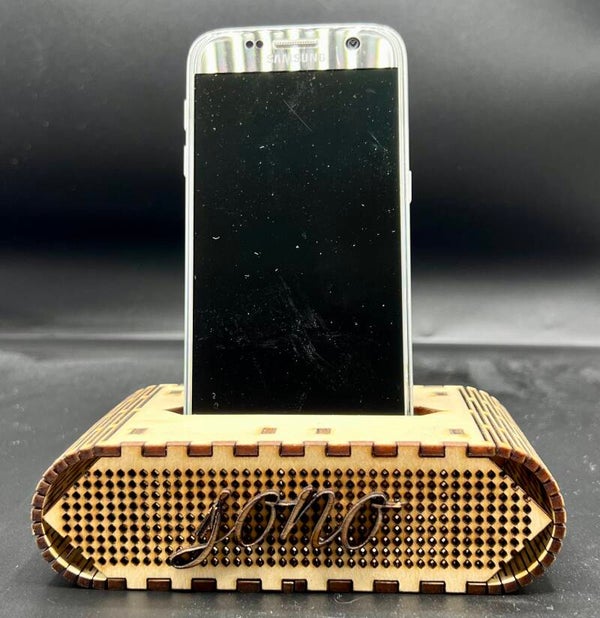 Support téléphone amplificateur