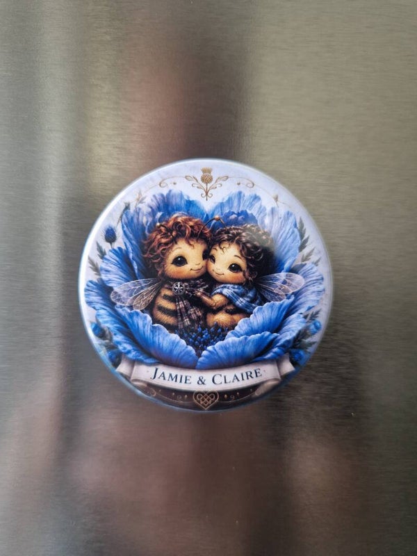 Aimant abeille Jamie et Claire,