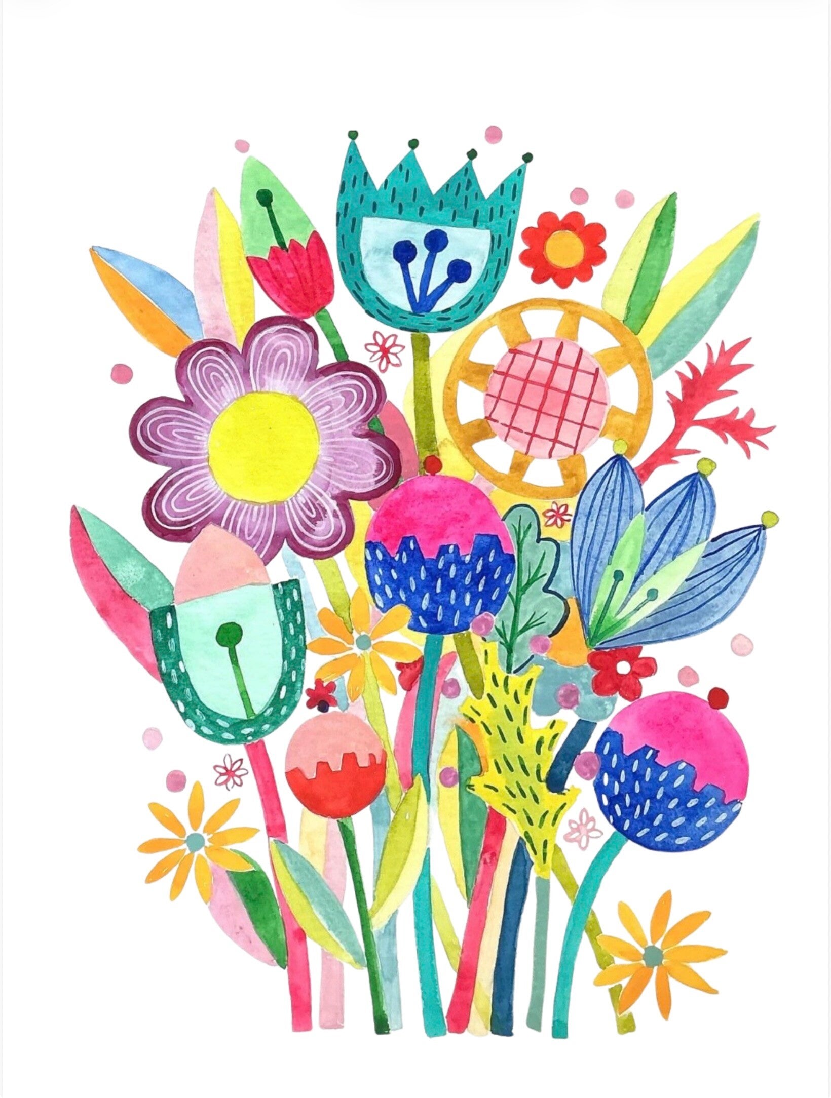 Summer flowers