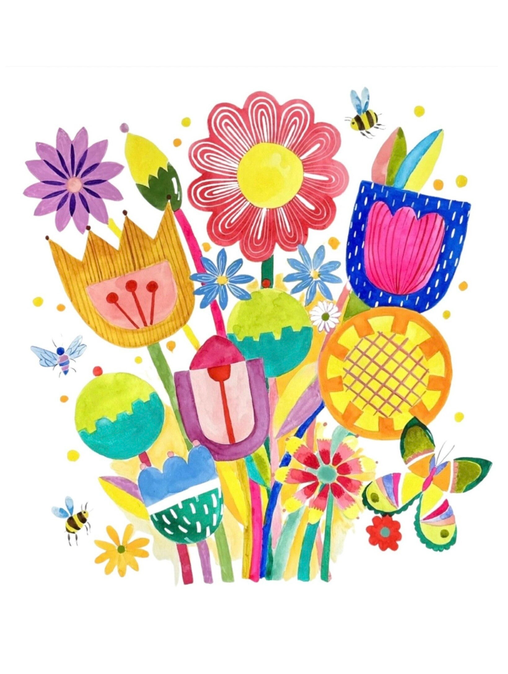 Flowers & bees