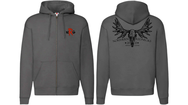 Zip-Hoodie Skull