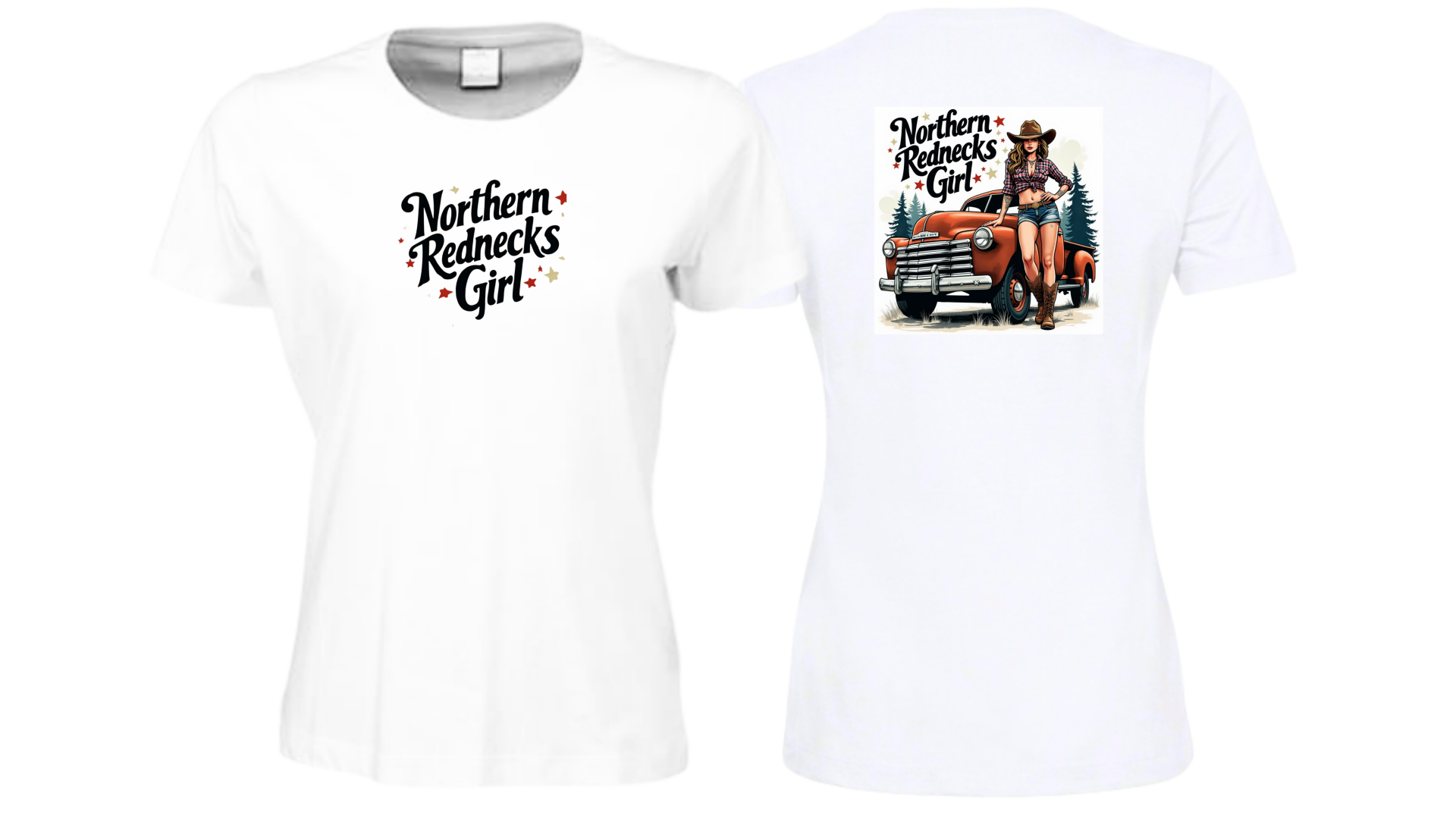 Shirt Redneck Girls old Pickup