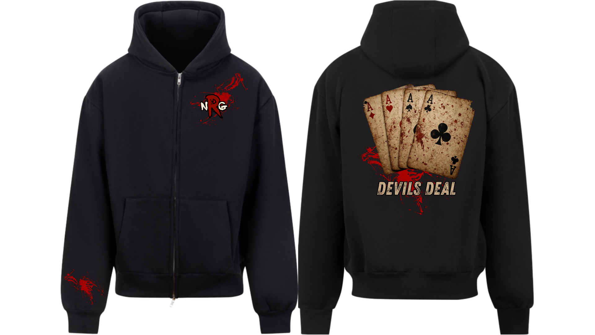 Zip-Hoodie Devils Deal Premium